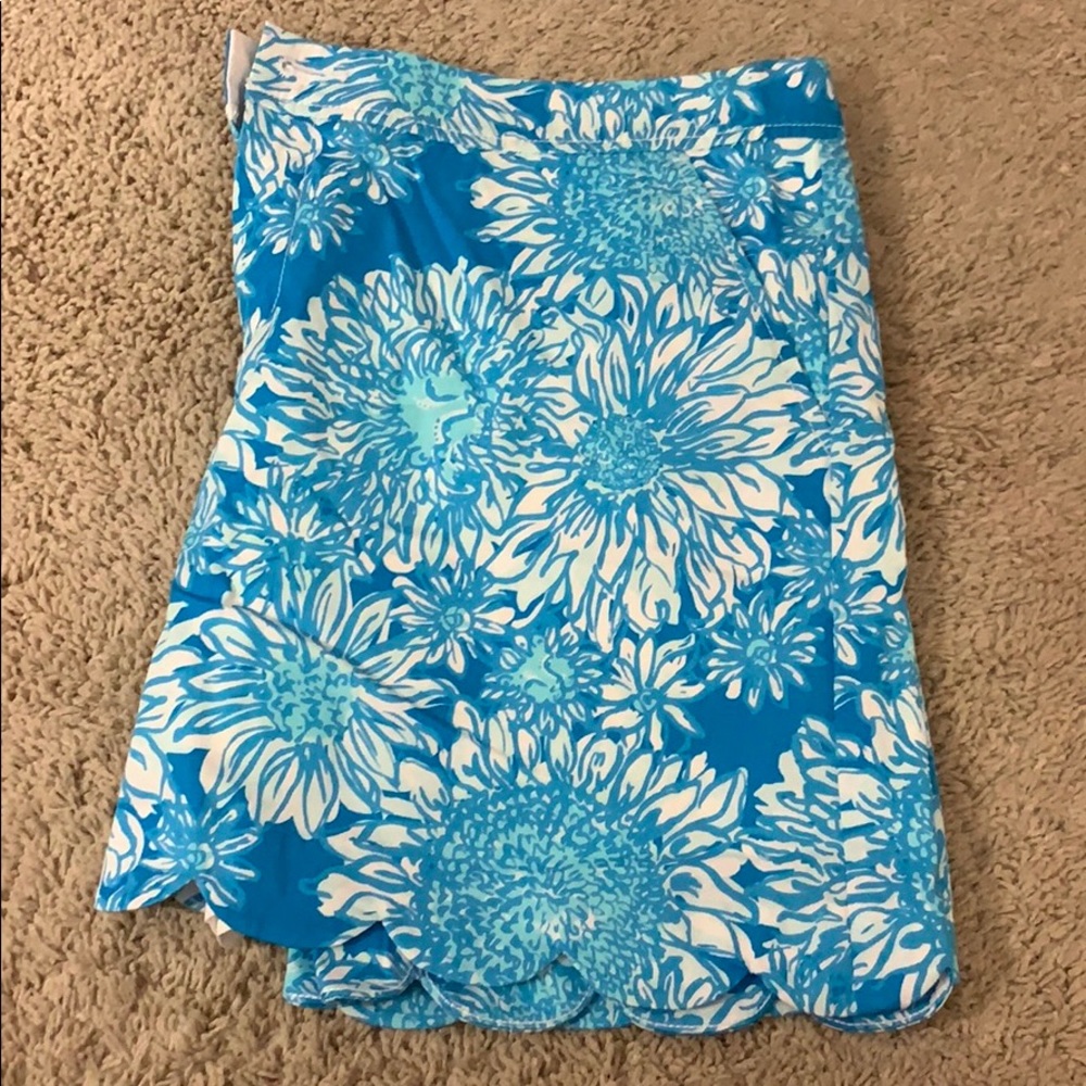 lily pulitzer colette skort lion in the sun